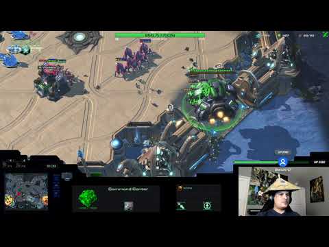 StarCraft 2 Terran vs Protoss The gold base