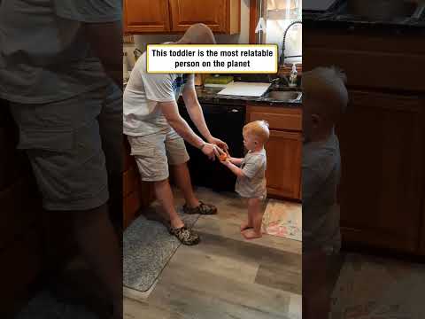 This toddler is the most relatable person on the planet