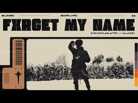 scarlxrd & Kute – FXRGET MY NAME. [Slowed & Reverb]