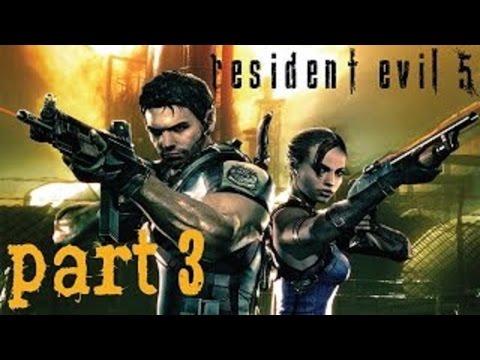 Resident Evil 5 [HD] Splitscreen Co-op Playthrough part 3 (Chapter 2-1)