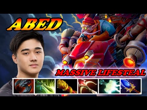 Abed hot carry Gyrocopter massive lifesteal vs Phantom Lancer | 7.34b Immortal Best Ranked Gameplay