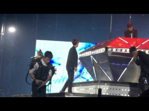 160110 EXO TEL SG / EXOluxioninSingapore - Let Out the Beast (Sehun, Kyungsoo, Yixing, Suho)