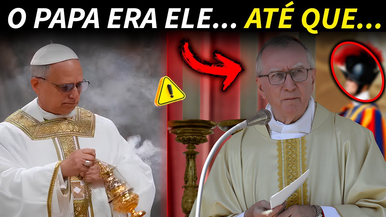 O Papa ia ser Parolin... Mas ele SUMIU e Leão XIV foi eleito SEM EXPLICAÇÃO!