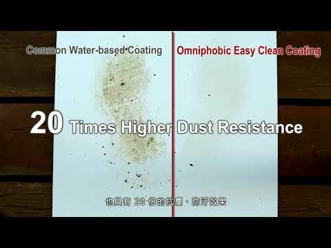 水性奈米抗塵防污塗料