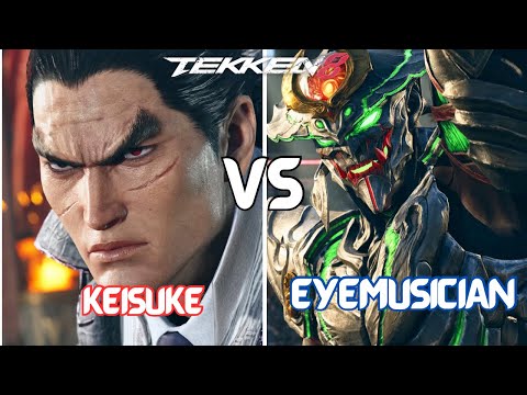 Tekken 8 – Keisuke (Kazuya) vs. Eyemusician (Yoshimitsu) | High-Level Mind Games