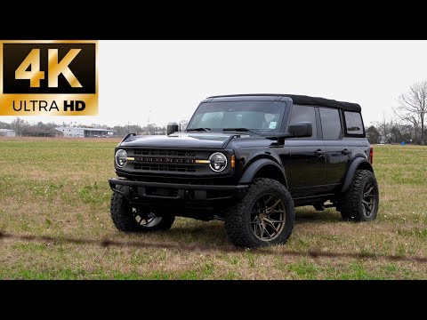 Ford Bronco Gets 20" Bronze Vossen Wheels and 2.5" Leveling Kit!