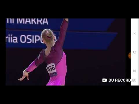 Valeriia Osipova FX TF euro 2018