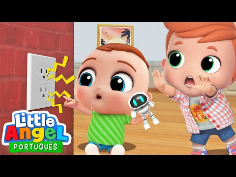 Capa de Cuidado, Joãozinho, Olha o Perigo! 😬 | Canal do Joãozinho - Little Angel Português