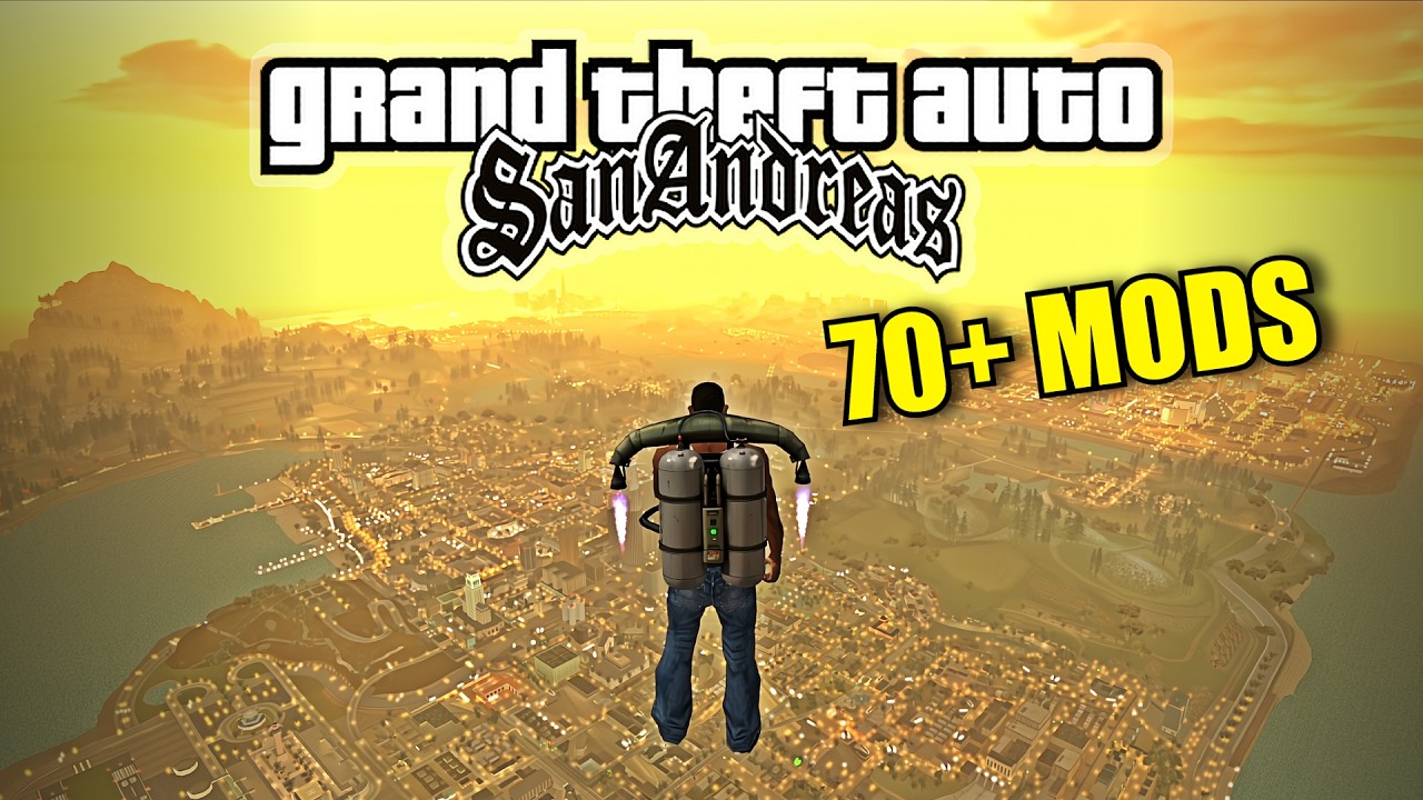 Reviving GTA San Andreas with MODS (70+ Mods)