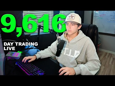 How I Made $9,616 In 10 Minutes Trading NQ (Bottom and Top Tick)