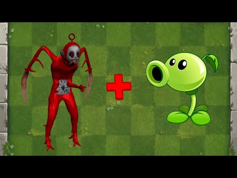 Slendytubbies + Peashooter Fusion - Plants vs Zombies Animation