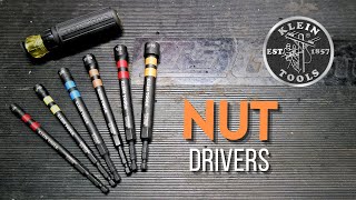 Klein 32950 7-piece Hollow Magnetic Color-Coded Ratcheting Power Nut Drivers - Tool Review