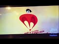 The Incredibles 2004 Ending Credits Freeform