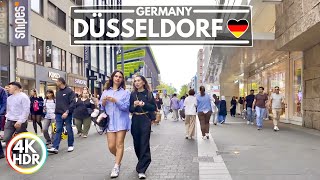Düsseldorf May Day in 2026, Germany City Walk in 4K HDR 60fps