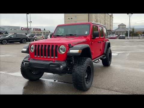 2019 Jeep Wrangler Unlimited Rubicon Review - Wolfe Chevrolet Edmonton | Stock Number: CP172856A1