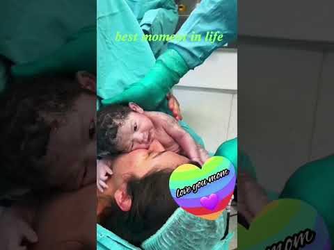 , title : 'Caesarean: The most precious moment in the life of mother and baby💞#lovemother #viral #trending'