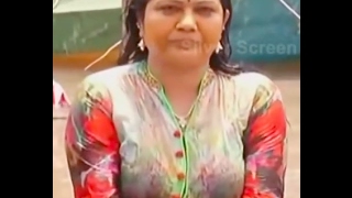 Telugu Actress Hema Aunty Hot  Cleavage Video