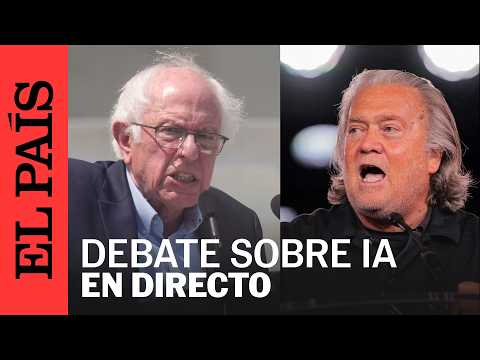 EN VIVO | Bernie SANDERS y Steve BANNON hablan sobre INTELIGENCIA ARTIFICIAL en Washington