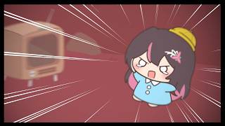 【手描き】恐怖のあまり情緒がおかしくなるあずきち【AZKi/ホロライブ】