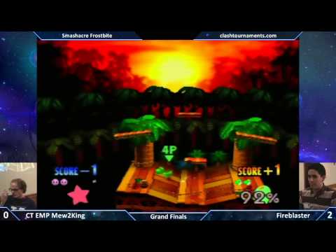 Smashacre Frostbite - CT EMP Mew2King vs Fireblaster - Grand Finals - Smash 64