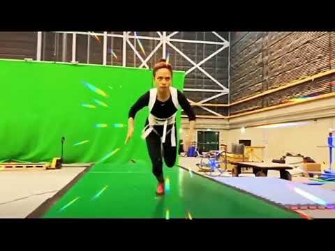 Makkari Running 🤯 BTS | Eternals | Behind the Scene