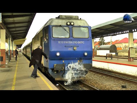 Pensionarea Unui Mecanic de Locomotivă/Locomotive Engineer Retirement in Gara Oradea - 31 Jan 2022