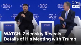 FULL PANEL DISCUSSION: Zelenskyy Updates WEF on War, Energy Crisis, and Trump Discussions | AQ1B