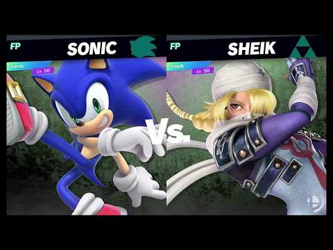 Super Smash Bros Ultimate Amiibo Fights   Request #10306 Sonic vs Sheik