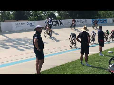 2021 USAC National Track Championships Trexlertown Elite Men’s International Omnium Scratch Race