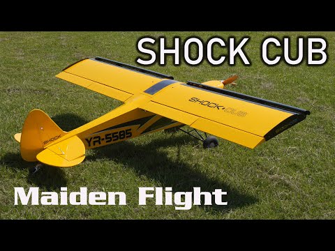 Legend Hobby / Seagull Models 102" Shock Cub Maiden takeoff | HobbyView