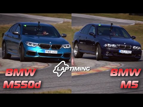 4 TURBÓ LETT, maradhat? - BMW M550d vs. BMW E39 M5