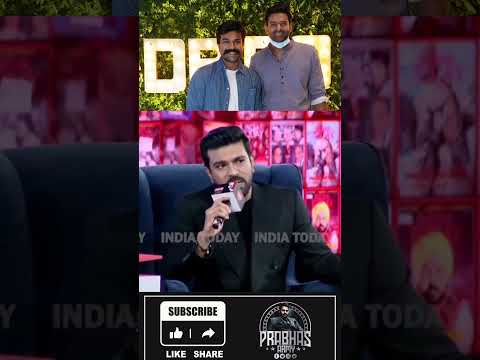 RamCharan About Prabhas At India Today Interview | Prabhas Army
