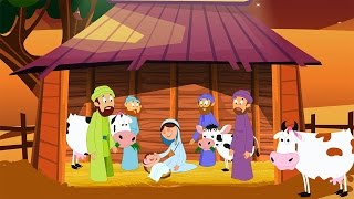 Away in a Manger with Lyrics - Christmas Carols