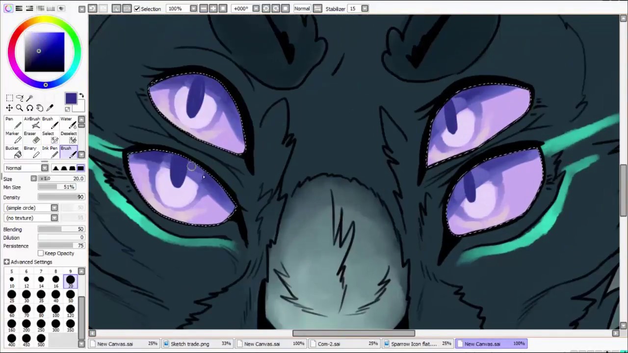 Commissions 3 Speedpaint