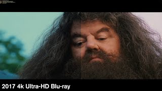 Harry Potter and the Sorcerer's Stone - 4k/Blu-ray Comparison