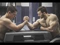 ARMWRESTLING WITH HUGE MUSCLE ARMS | FLEXING SHOW | GYM TRAINING