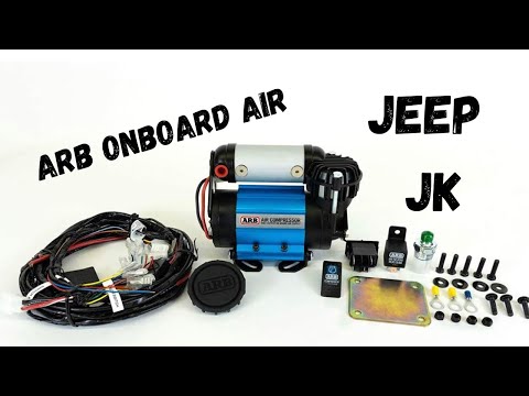 ARB Compressor CMKA12 install in a Jeep JK