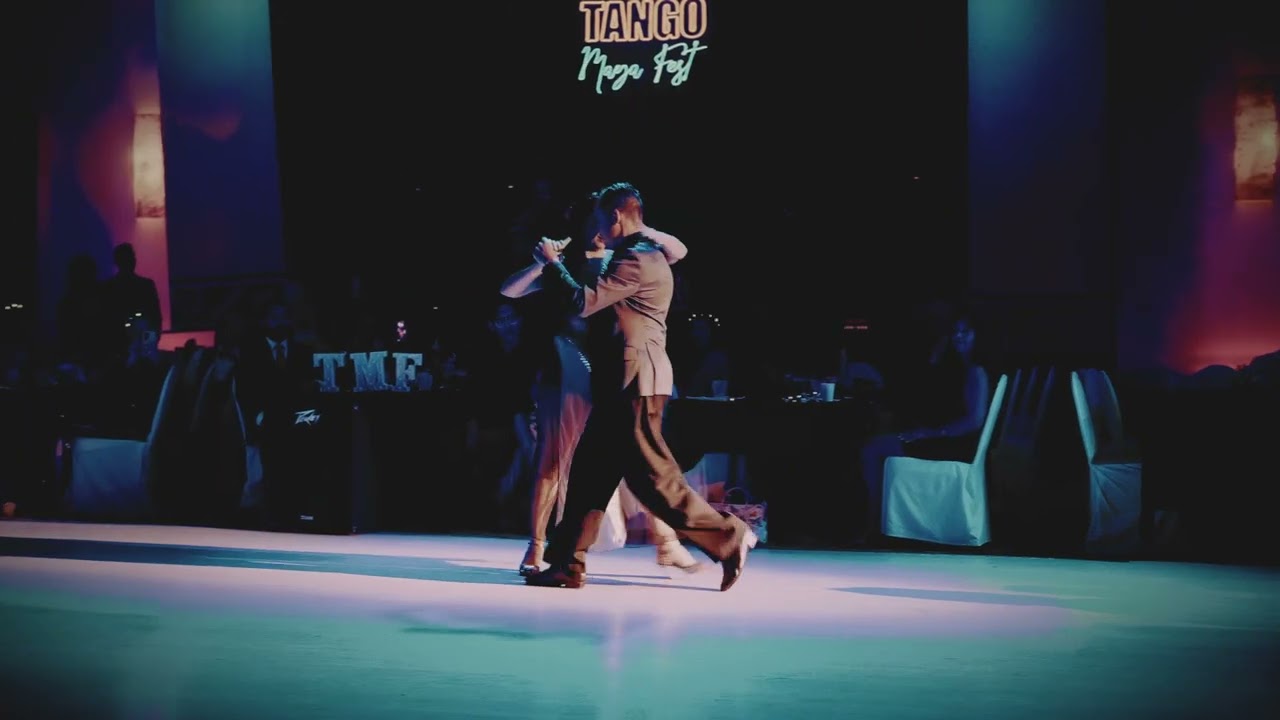 Video thumbnail for Jesica Culter & John Miller Dance “Comme Il Faut” LIVE with El Cachivache | Tango Maya Fest 2024