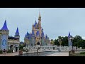 Magic Kingdom Walk In The Rain In 4K Walt Disney World Resort Orlando Florida July 2020