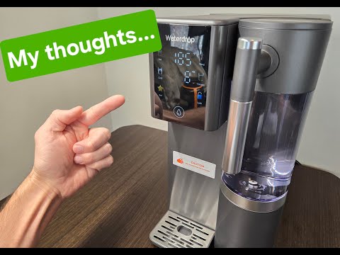 Waterdrop WD-A2 Countertop Reverse Osmosis System Review and Thoughts