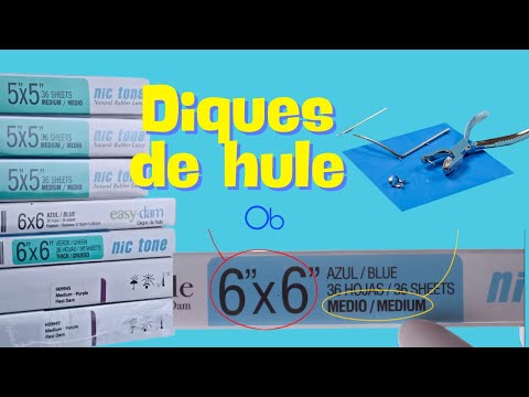 Cómo elegir el DIQUE DE HULE 🦷