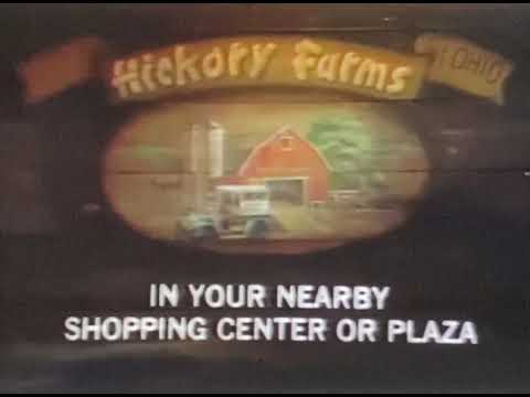 1976 Hickory Farms Classic Christmas Commercial