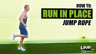 RUN IN PLACE JUMP ROPE exercise video thumbnail