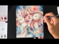 Conejos Blancos Watercolor By Margaret Morales