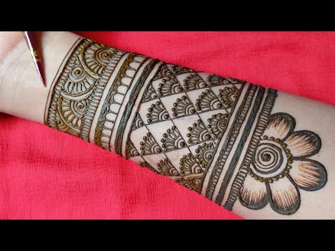 Simple Bridal Mehndi Design Latest 2021 || Try this Wedding special mehandi