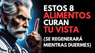 8 PODEROSOS ALIMENTOS que REPARAN tu VISTA de NOCHE y REDUCEN tu DEPENDENCIA de GAFAS | Estoicismo