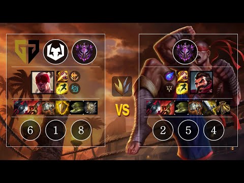 GEN Nyx Lee Sin vs Graves Jungle - KR Master Patch 10.11