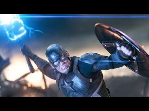 Captain America Lifts Thor's Hammer Mjolnir Scene - AVENGERS 4 ENDGAME (2019) Movie CLIP HD