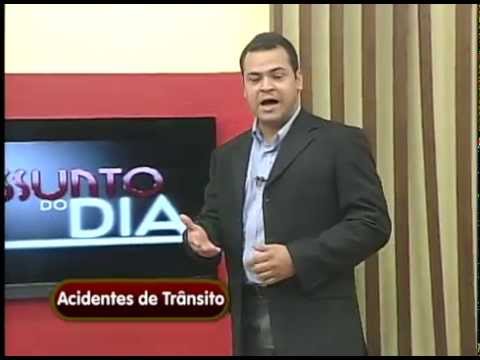 Chamada do "programa Assunto do Dia" - ADD - Acidentes de trânsito - RBC TV