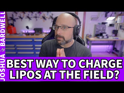 Best Way To Charge Lipo Drone Batteries At The Field When Flying? - FPV Questions